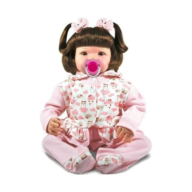 Bebe Reborn Realista Articulada e Pesada Igual Bebe de Verdade