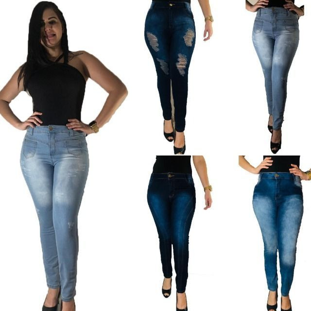 Kit 5 calças Jeans femininas- Para revenda
