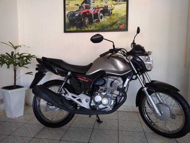 HONDA CG START 160 CINZA 2021