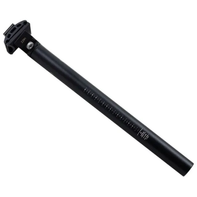 Canote Bicicleta MTB ou Speed Absolute Alumínio 31.6 x 350mm Preto com Carrinho 8100