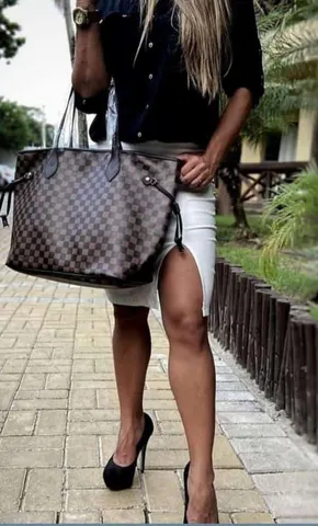 58 ideias de Neverfull MM Damier Azur outfit