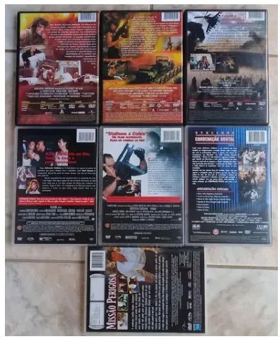 stallone-7 dvds originais(pacote) - Foto 2