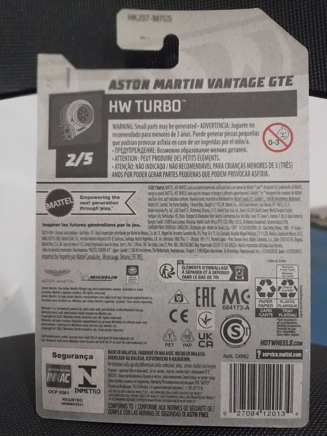 HOT WHEELS ASTON MARTIN VANTAGE GTE GULF - Foto 4