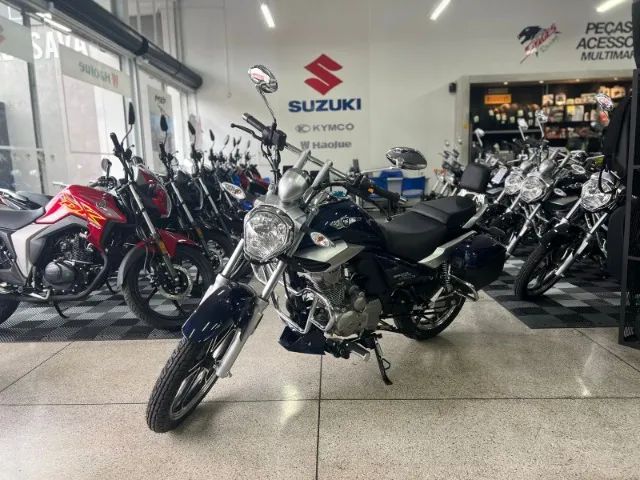 Haojue - Master Ride 150cc Azul - Pronta entrega - Foto 4