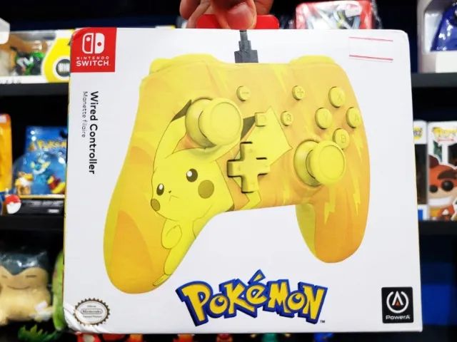 PowerA Pokémon Wired Controller for Nintendo Switch - Pikachu Static 