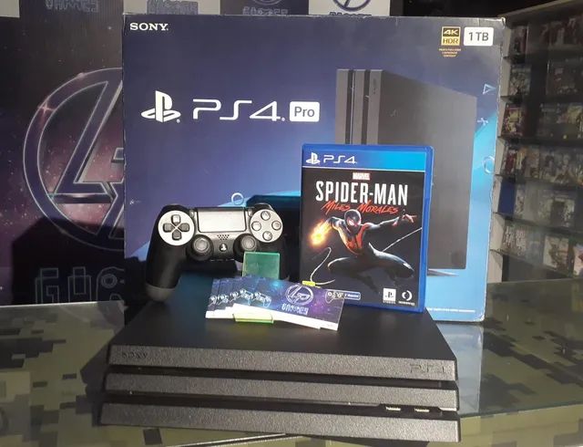 Ps4 pro 1tb 4k última versão super novo com garantia - Videogames - Antônio  Bezerra, Fortaleza 1238130759