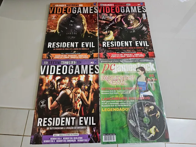 Revista Psworld 46 Com Pôster Resident Evil Code Veronica X