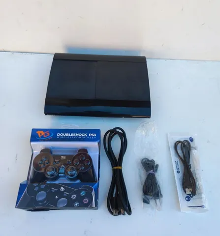 Playstation 3 Ps3 Super Slim + 45 Jogos + Fifa 19 + Gta5