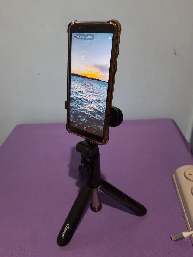 Bastão Tripé Espancivel Selfie Celular Suporte - Foto 4