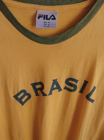 Blusa Brasil fila Original tamanho médio  - Foto 4