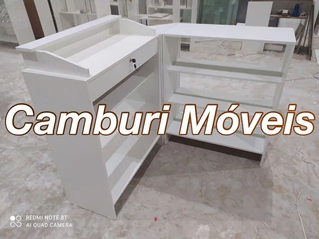 BALCÃO CAIXA VITRINE - NOVO - ENTREGA RÁPIDA  - Foto 2