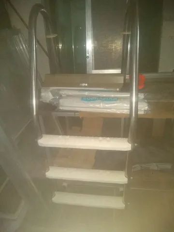 Escada de aluminio