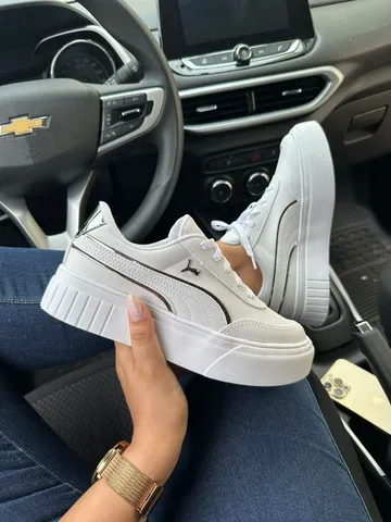 Puma Plataforma Branco