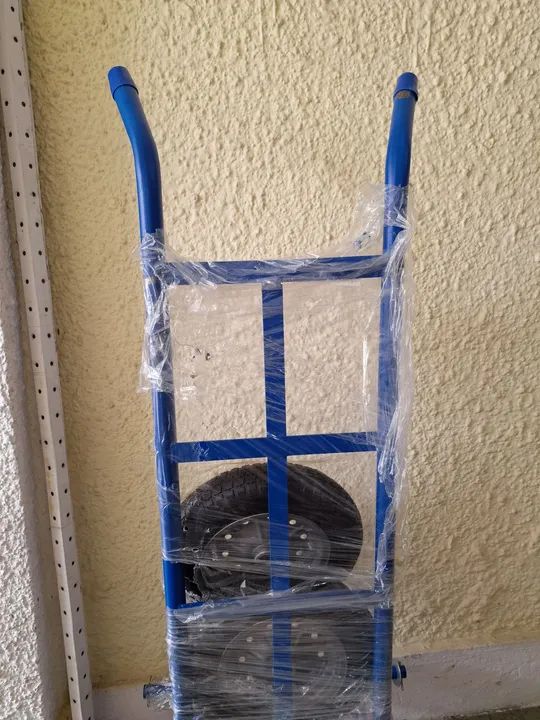 Carrinho carga 350kg, sem uso, na embalagem  - Foto 3