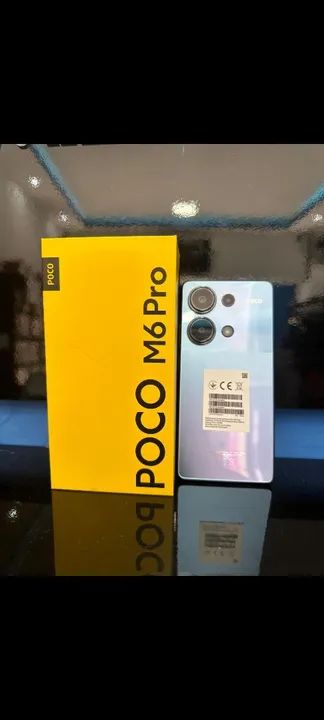 POCO M6 PRO 256GB - LACRADO $1480 à vista 