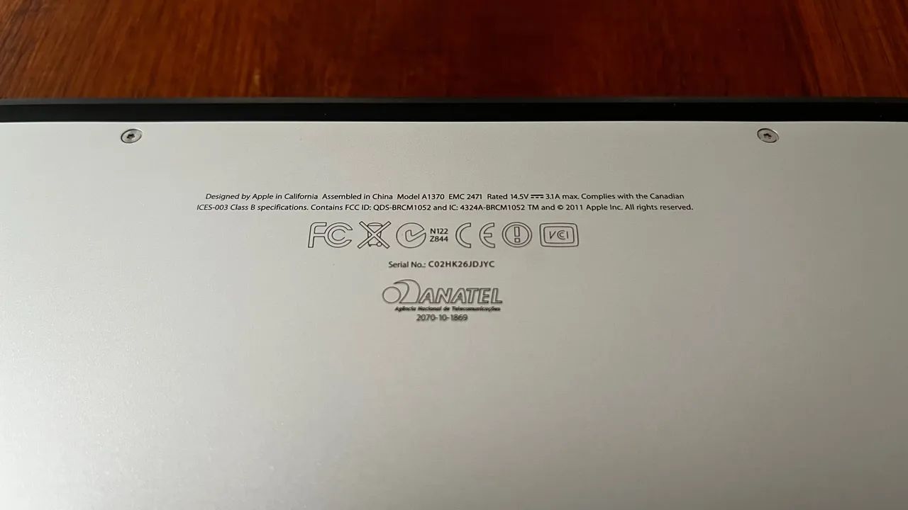 Macbook Air A1370 - 2011 - Foto 3