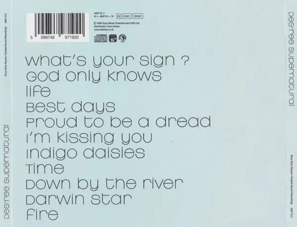 Des'ree - Supernatural(Format: CD, Album, Stereo ) - Foto 2
