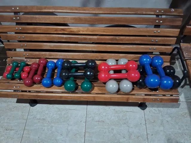 halteres bola emborrachado