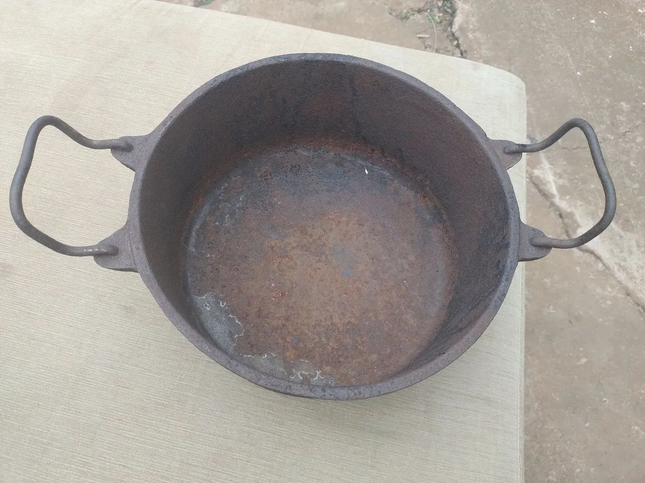 Panela caçarola antiga 5 litros - Foto 2