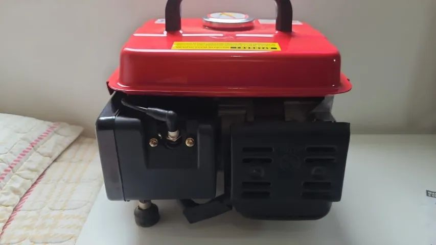 Gerador a Combustão 2T - 800W - 127V e 12V - MOTOMIL MG-950, Seminovo, na caixa - Foto 6