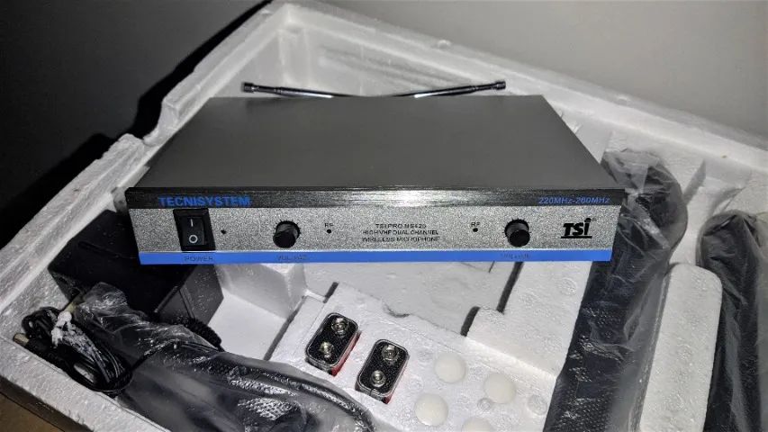 Pro MS425 - Kit Microfone sem Fio - TSI - Foto 4