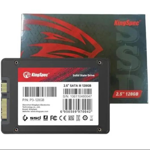 SSDs KingSpec/WalRam de 128 GB - Foto 2