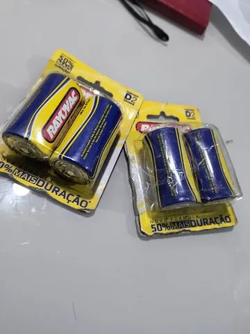 6 Pilhas grandes Rayovac 300 tiras glicemico - Foto 2