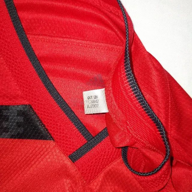 Regata Flamengo Home Basquete Adidas 2021/22 - Foto 5