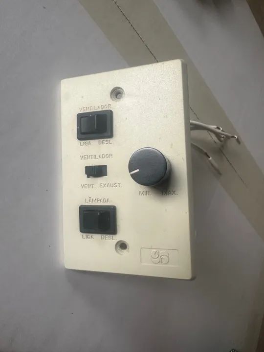 Controle para ventilador de teto com capacitor incluso. - Foto 2
