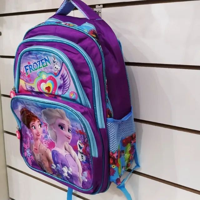 Mochila De Costa  Infantil40x32cm M9036da22249 Perso Promoç Frozen - Foto 5