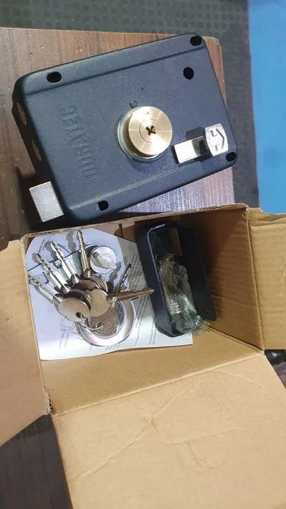 Fechadura DuraTec - Nova na caixa com 6 chave tétra