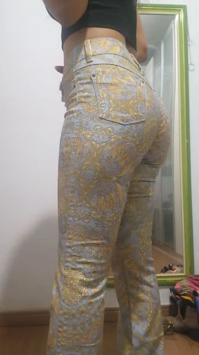 Calça tam 40 estampada - Foto 4