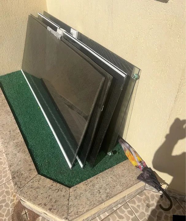 Portas de Vidro Seminovas - Foto 2