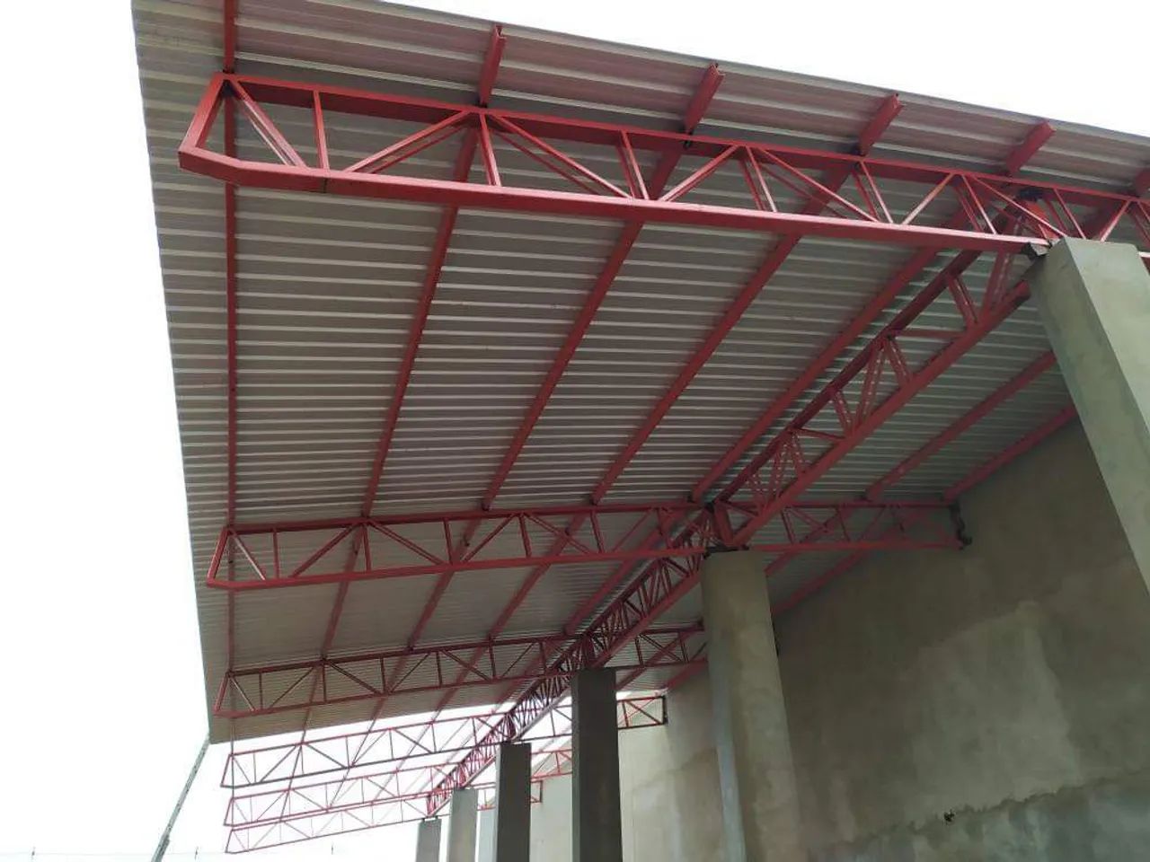 Cobertas, Calhas, manutenção.