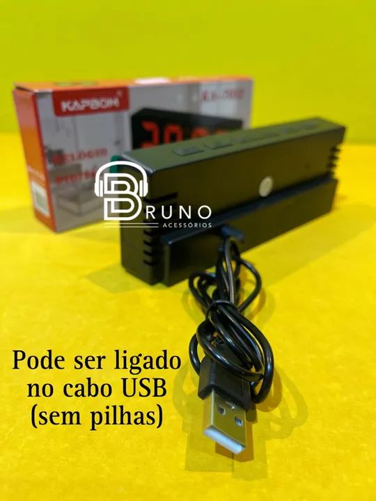 Relógio de mesa com alarme  - Foto 2