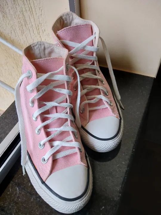 Tênis ALL star rosa - Foto 4