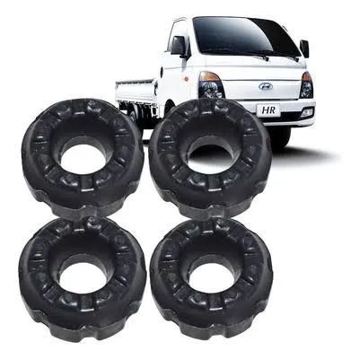 Kit borrachas tirante susp. diant. caminhões/ vans Hyundai HR 2.5 8 válvulas 2005 até 2012