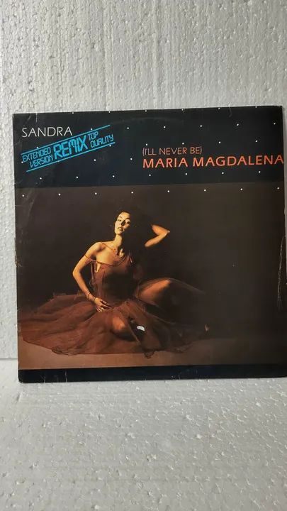 Disco de vinil LP Sandra - I'II never be - Maria Magdalena