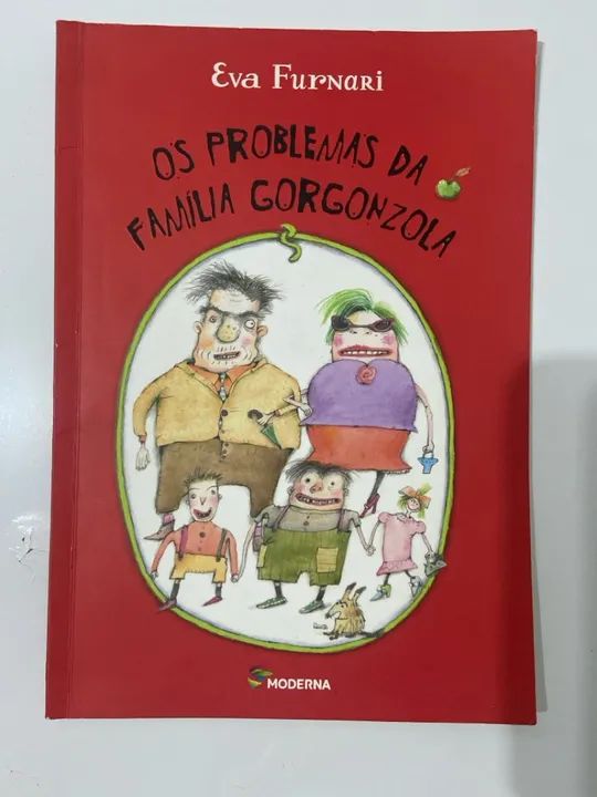 Livro Os Problemas da Família Gorgonzola - Eva Furnari