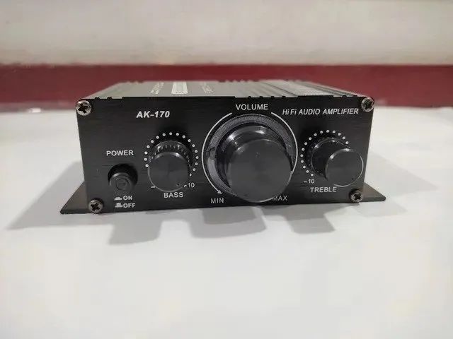 Amplificador de Áudio 400w Hi-Fi Stereo AK-170 - Foto 5
