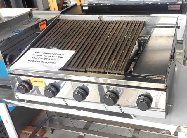 Char Broiler Compact Tostando (Hamburgueria, Lanchonete, Restaurante, etc)