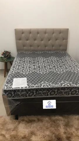 CAMA CASAL LUXO COM PILLOW 
