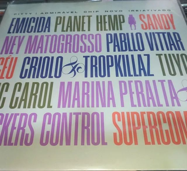 Pitty Lp vinil, állbuns lacrados, envio a qualquer local. E outros.