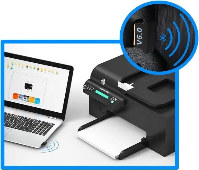 Adaptador Receptor Usb  CSR 5.0 Plug And Play Adaptador Bluetooth Pc Note Dongle - Foto 3