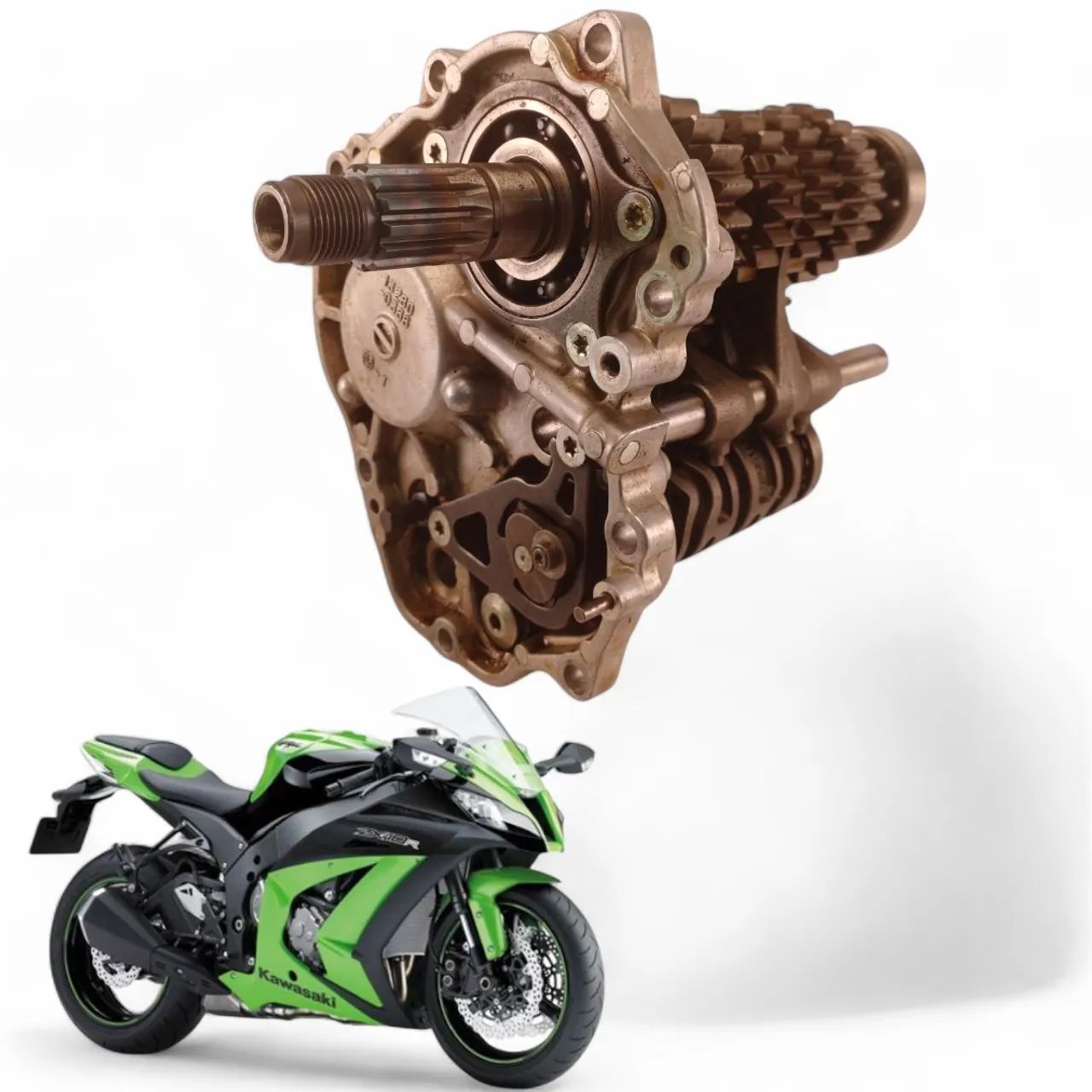 Câmbio Completo Kawasaki Zx10 R 2014