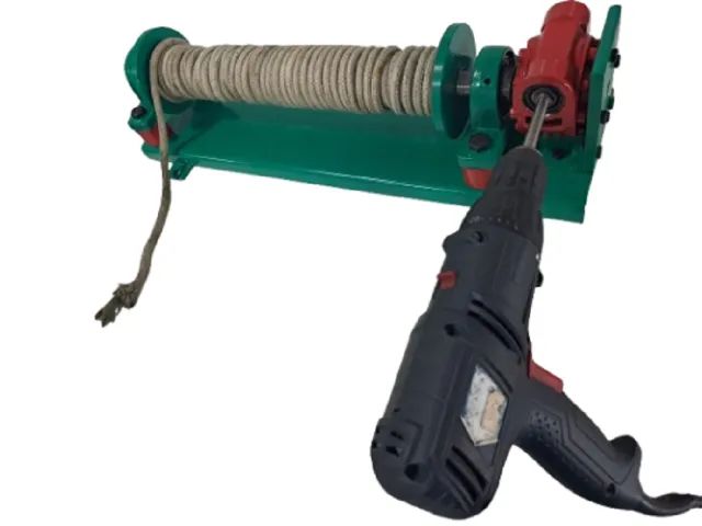 Talha Elétrica, Guincho, Guincho com furadeira - Foto 3