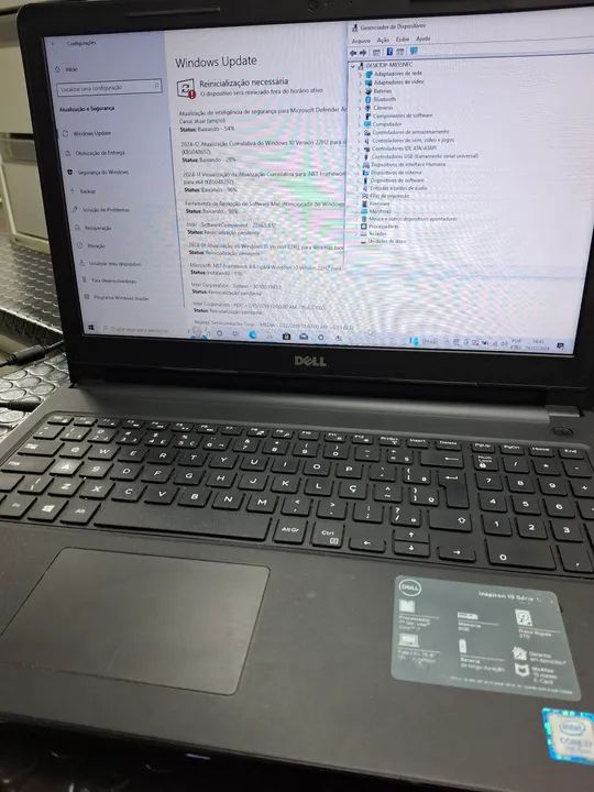 Dell i7, 7° geração, ssd 240gb, 8gb de ram. 8x sem juros