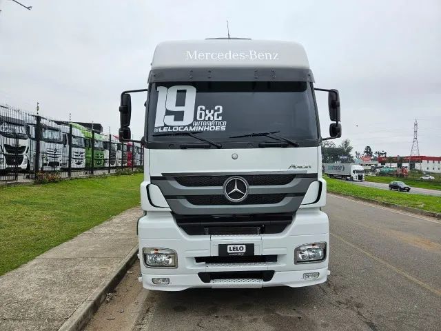 Mb Axor 2036 6x2 An9 19 Aut Teto Alto + Baú Nostra Ano 25 0km 30 plts 15.40 x 2.90 S/pneus - Foto 2