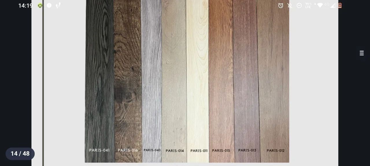 Piso vinílico adesivo 1.5 mm m2