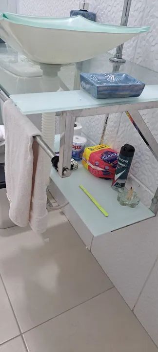 Gabinete de vidro e espelho completo - Foto 6